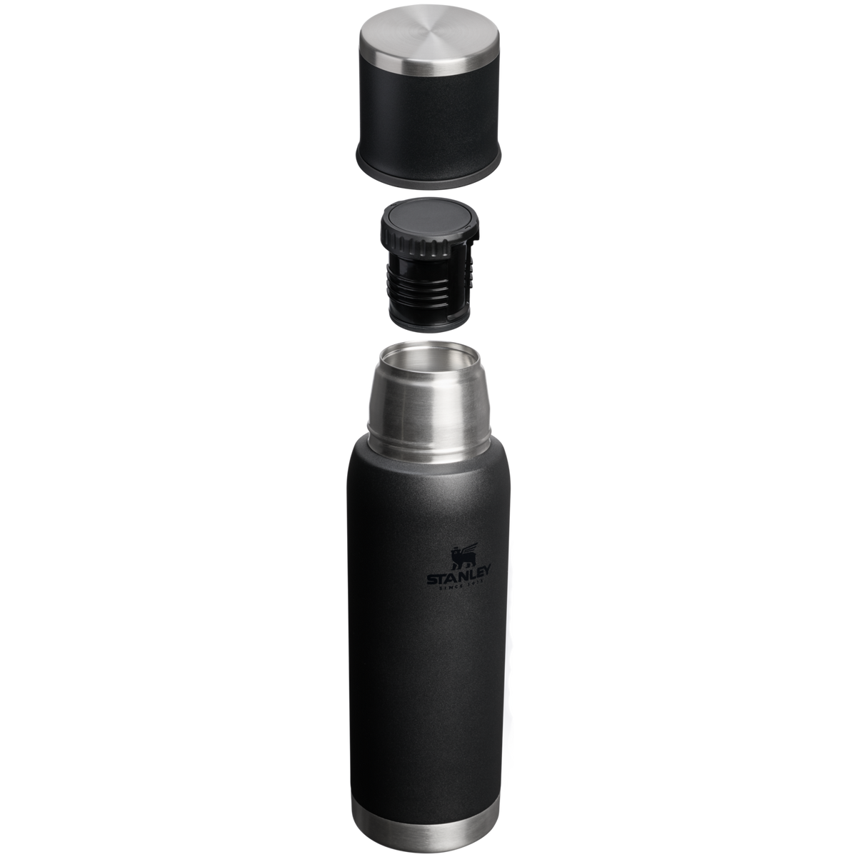 Stanley 1913 Adventure To-Go Bottle 1L in Black 2.0