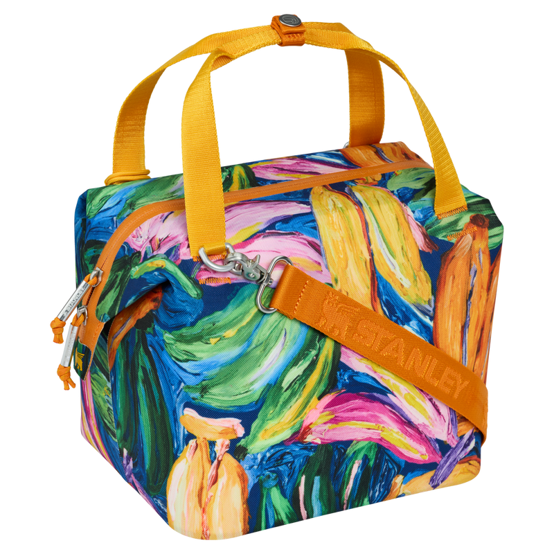 Stanley 1913 Stanley 1913 x FARM Rio All-Day Julienne Mini Cooler 7L in Farm Rio Painted Bananas | indietro Visualizza