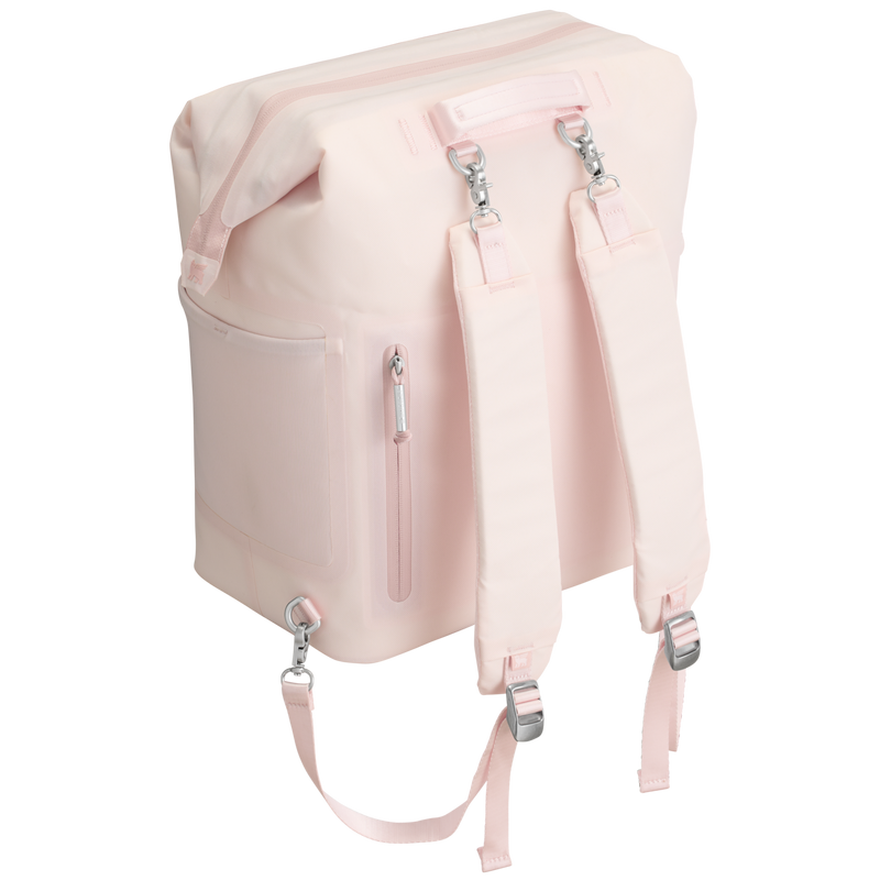Stanley 1913 Madeleine Midi Backpack Soft Cooler 14L in Rose Quartz | indietro Visualizza