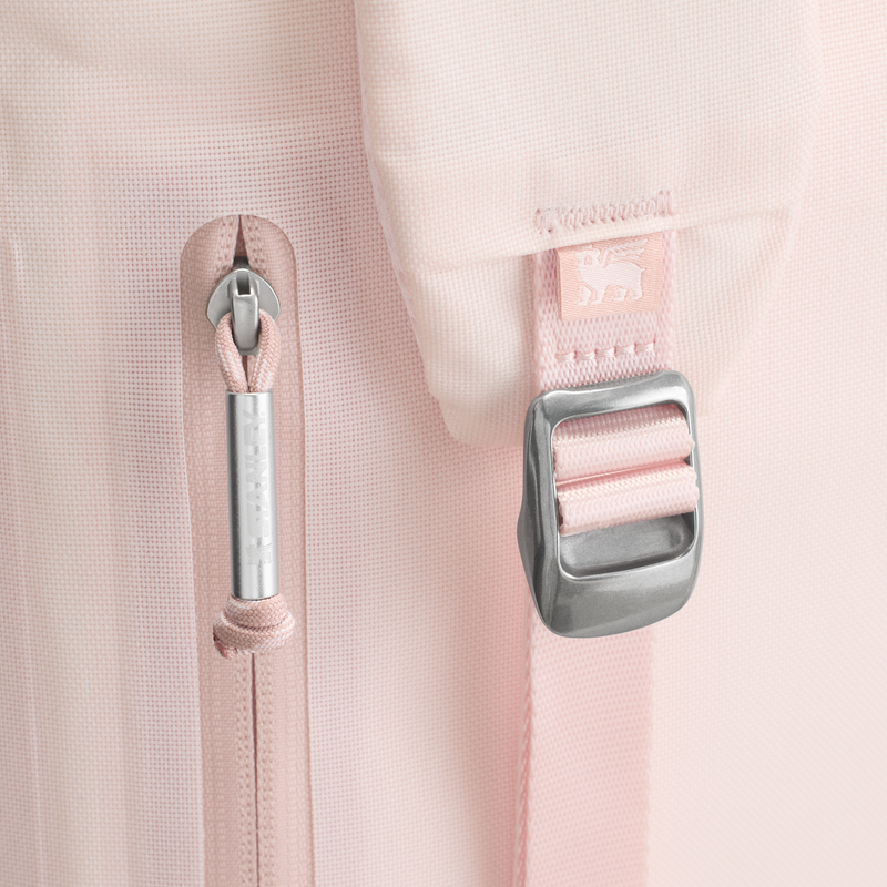 Stanley 1913 Madeleine Midi Backpack Soft Cooler 14L in Rose Quartz | indietro Visualizza