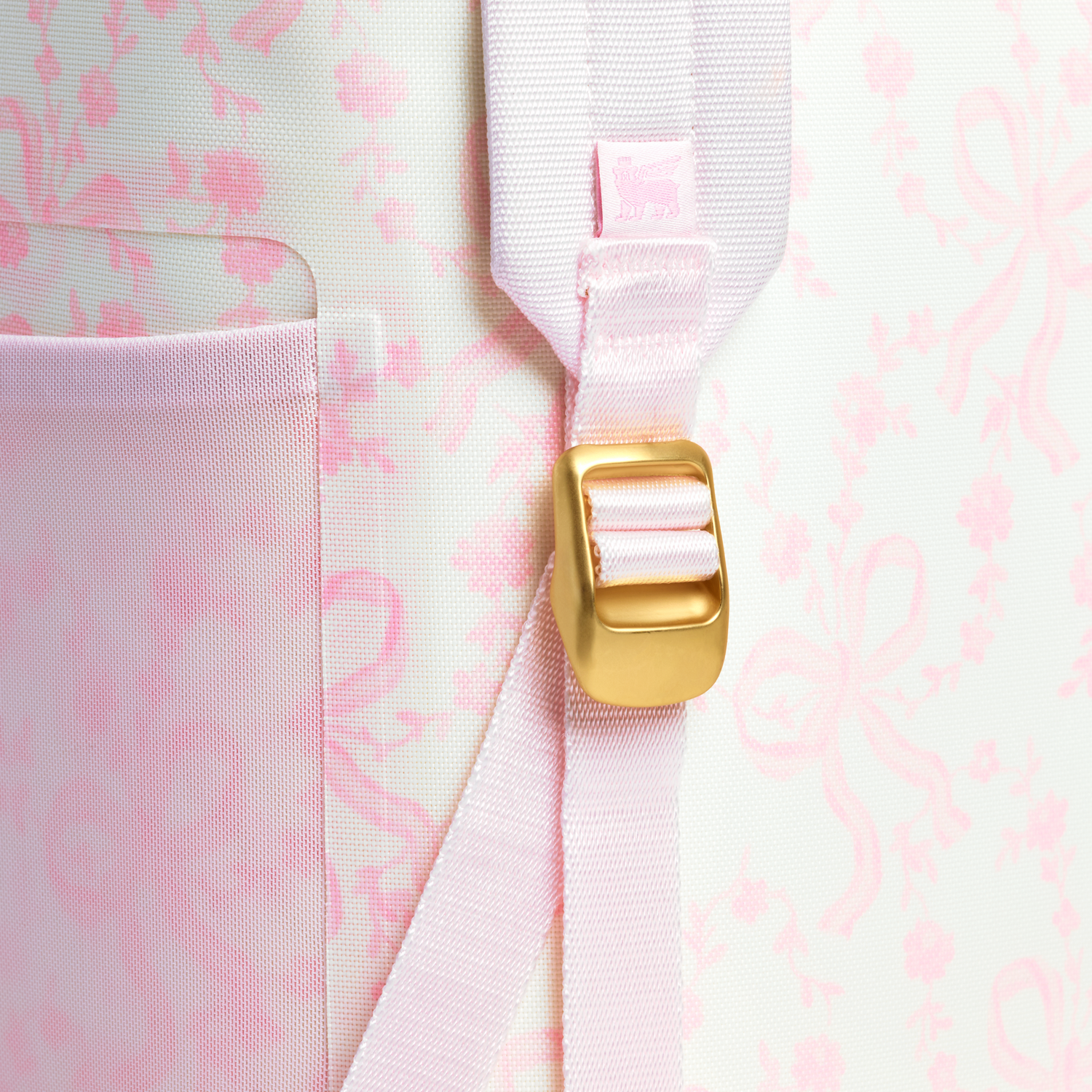 Stanley 1913 Stanley 1913 x LoveShackFancy Madeleine Mini Backpack Soft Cooler in Coquette Bow - Chantilly | View 3