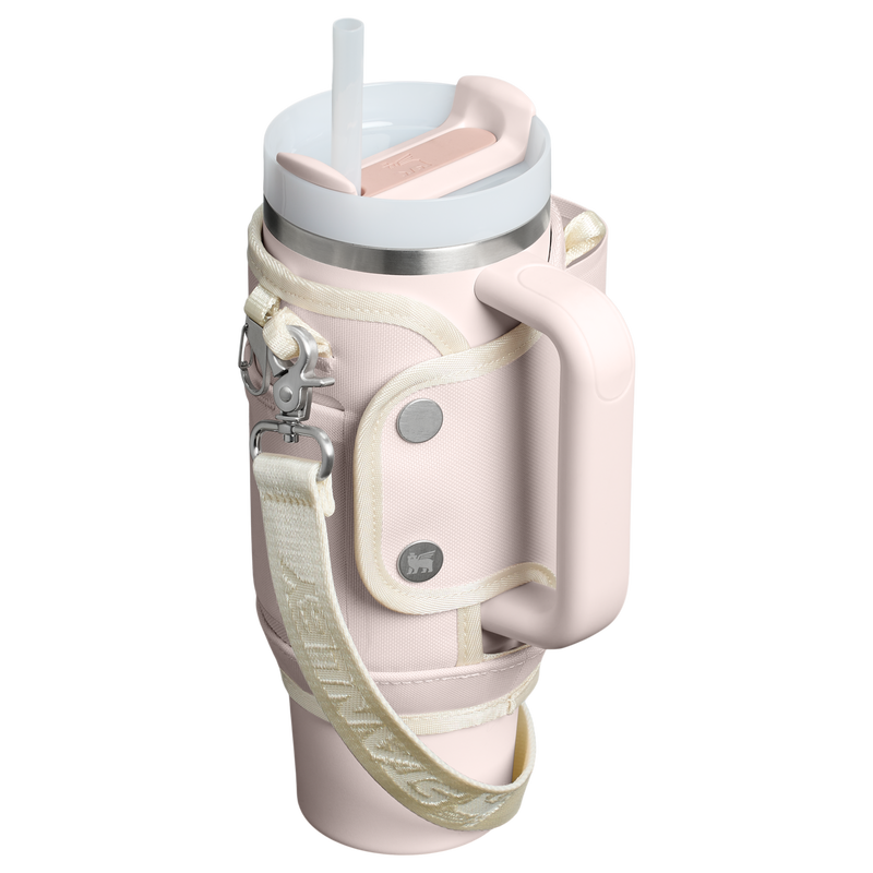 Stanley 1913 All-Day Quencher Carry-All 0.89L in Rose Quartz | Back View