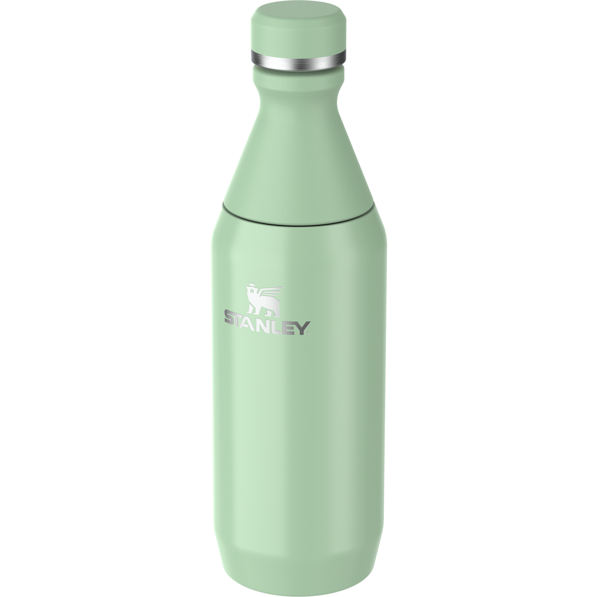 Stanley 1913 All Day Slim Bottle 0.35L in Pistachio Gloss | View 2
