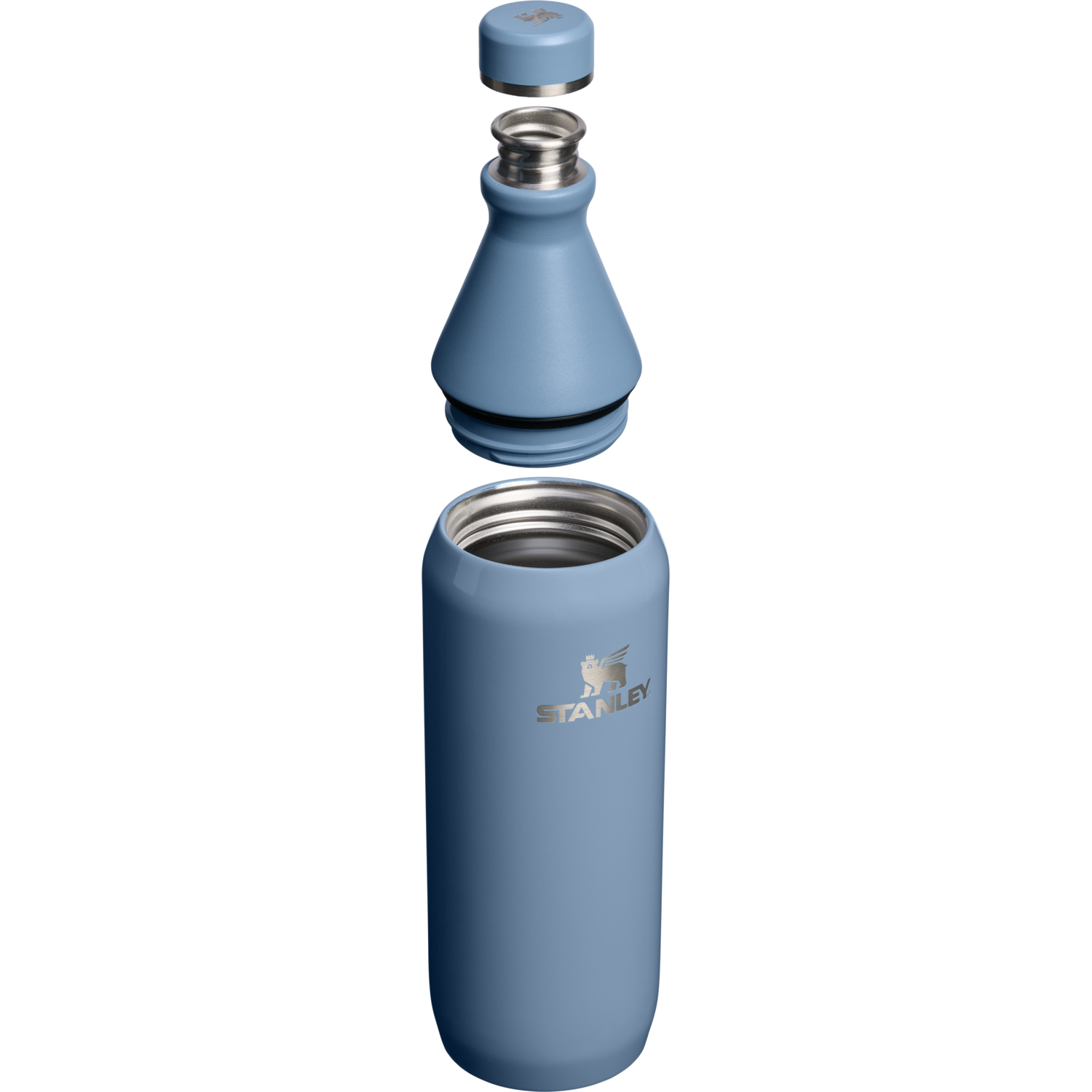 Stanley 1913 All Day Slim Bottle 0.59L in Indigo Gloss | View 2