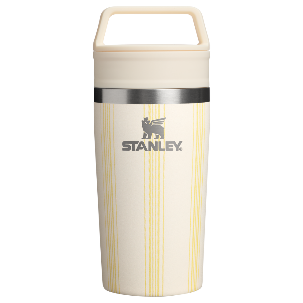 Stanley 1913 Café-To-Go Travel Mug 0.35L in Cream Picnic Stripe