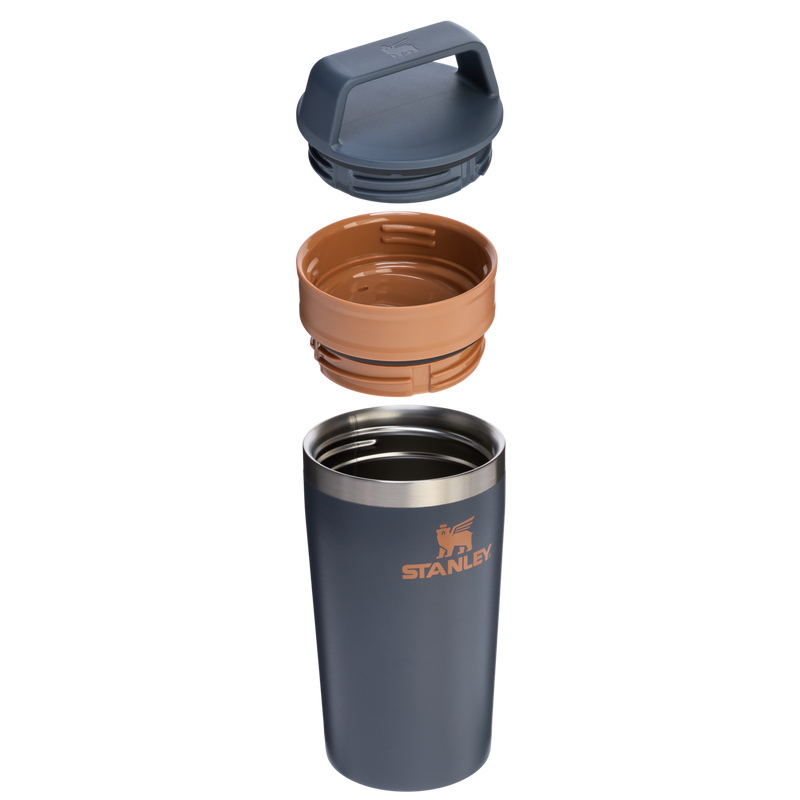 Stanley 1913 Café-To-Go Travel Mug 0.35L in Twilight | Cross Section View