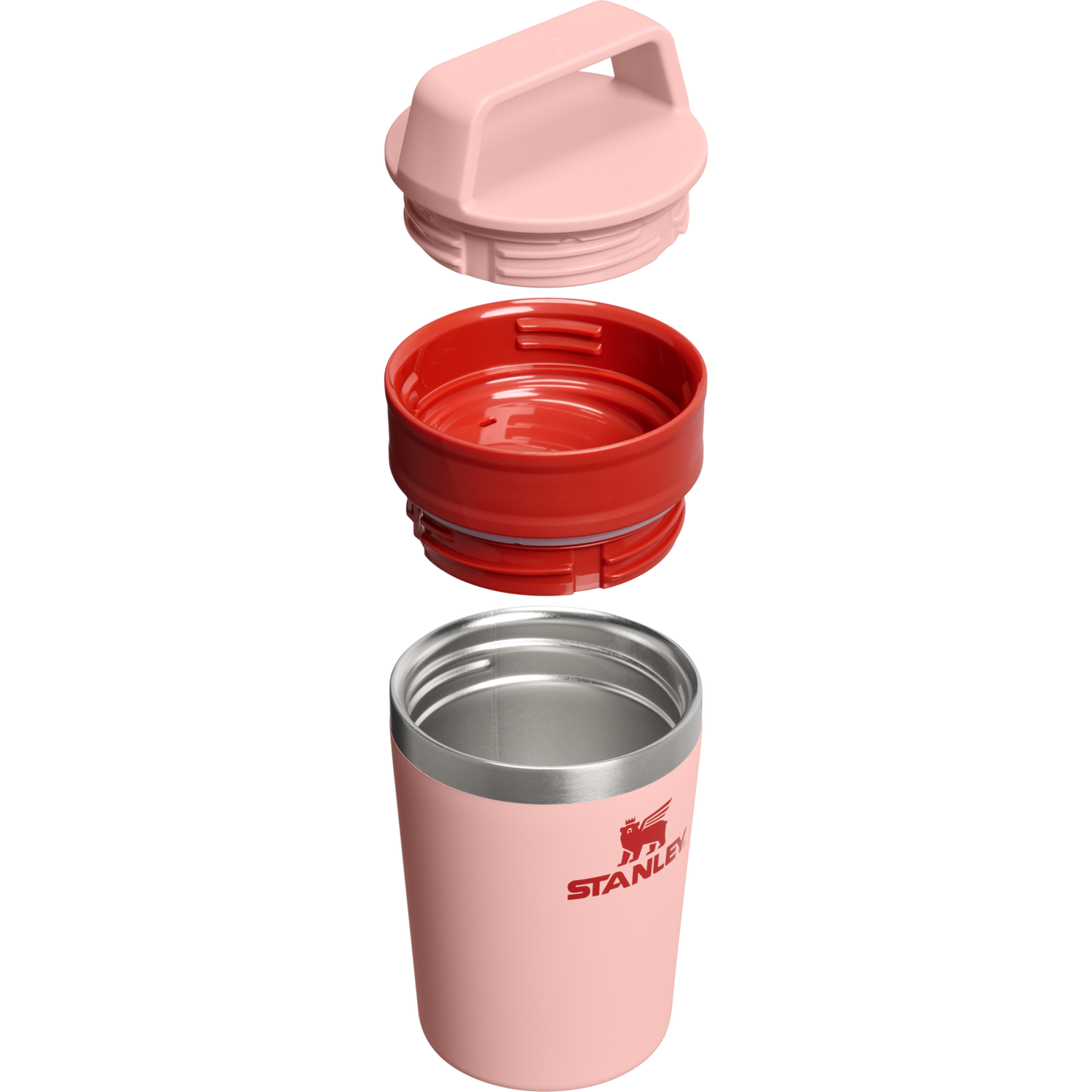 Stanley 1913 Café-To-Go Travel Mug 0.23L in Peach Rose | View 3