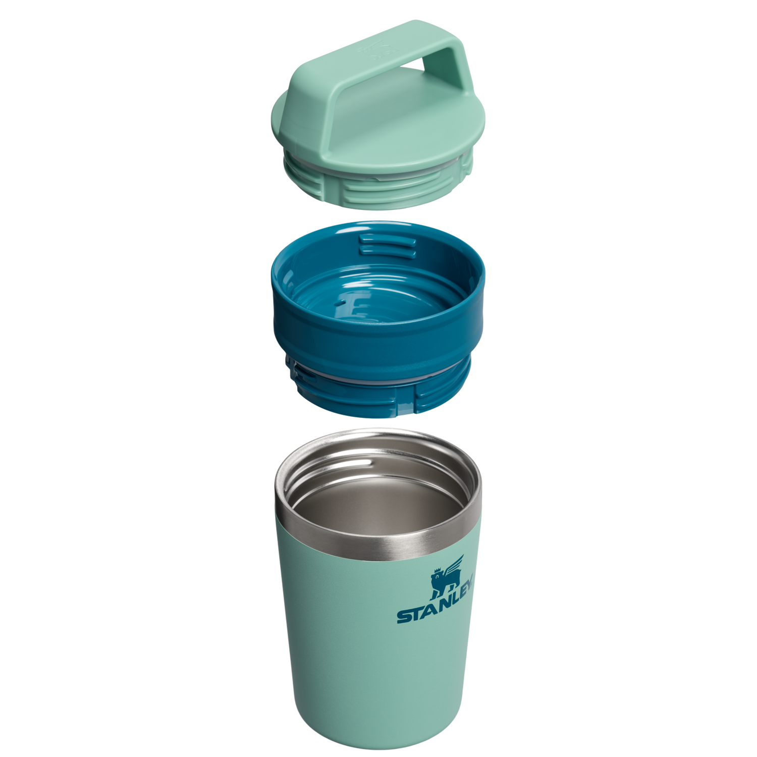 Stanley 1913 Café-To-Go Travel Mug 0.23L in Spring Green | View 3