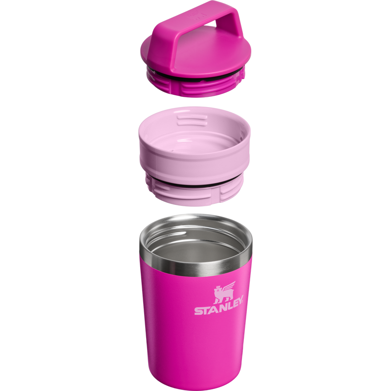 Stanley 1913 Café-To-Go Travel Mug 0.23L in Violet Blossom | Cross Section View