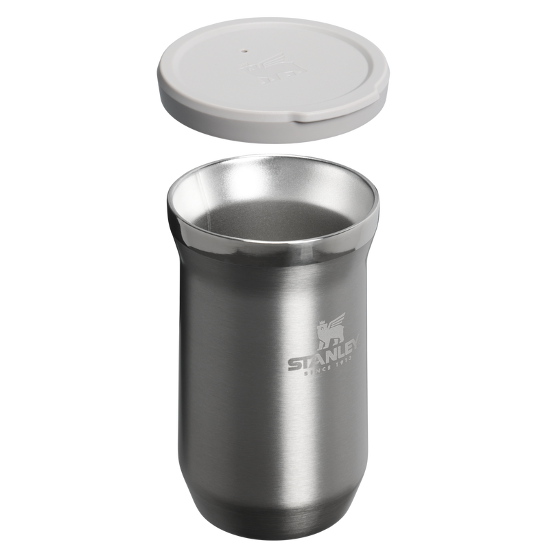 Stanley 1913 Classic Terere Mate Mug 0.2L in Stainless Steel Ash | Sezione trasversale Visualizza