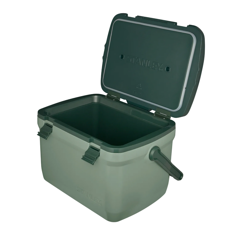 Stanley 1913 Easy-Carry Outdoor Cooler 15.1L in Stanley Green | Sezione trasversale Visualizza