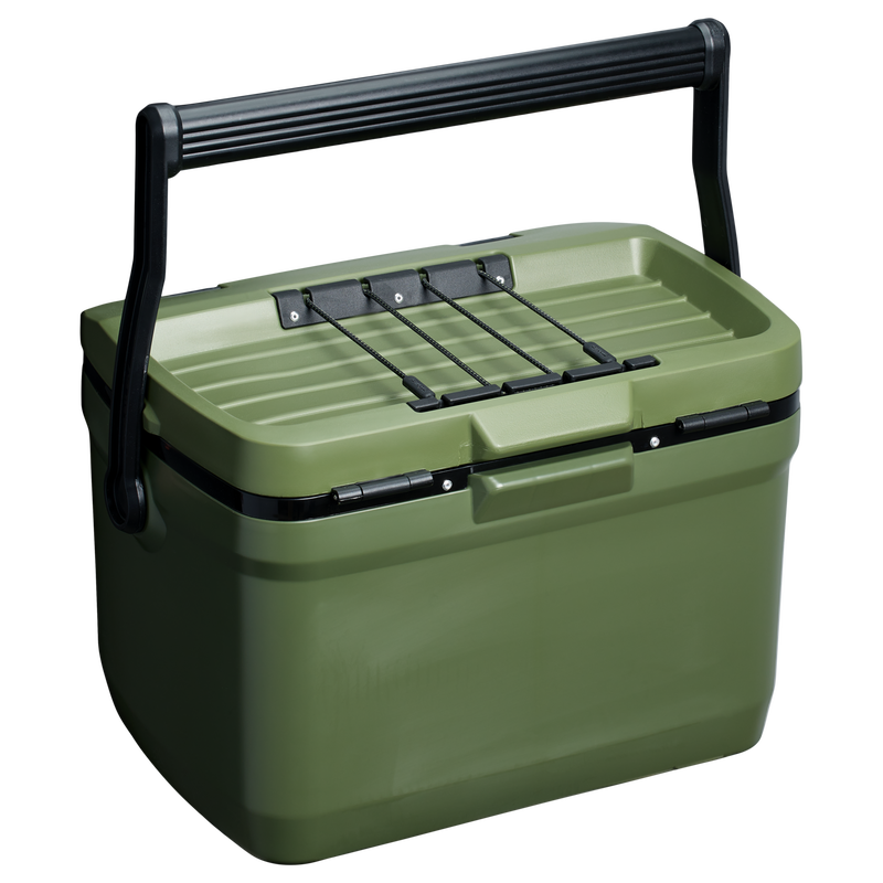 Stanley 1913 Easy-Carry Outdoor Cooler 15.1L in Dried Pine | Back View