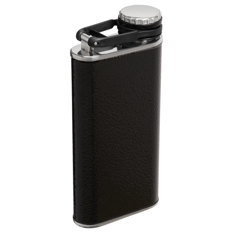 Stanley 1913 Classic Easy Fill Wide Mouth Flask 0.23L in Hammertone Black | Back View