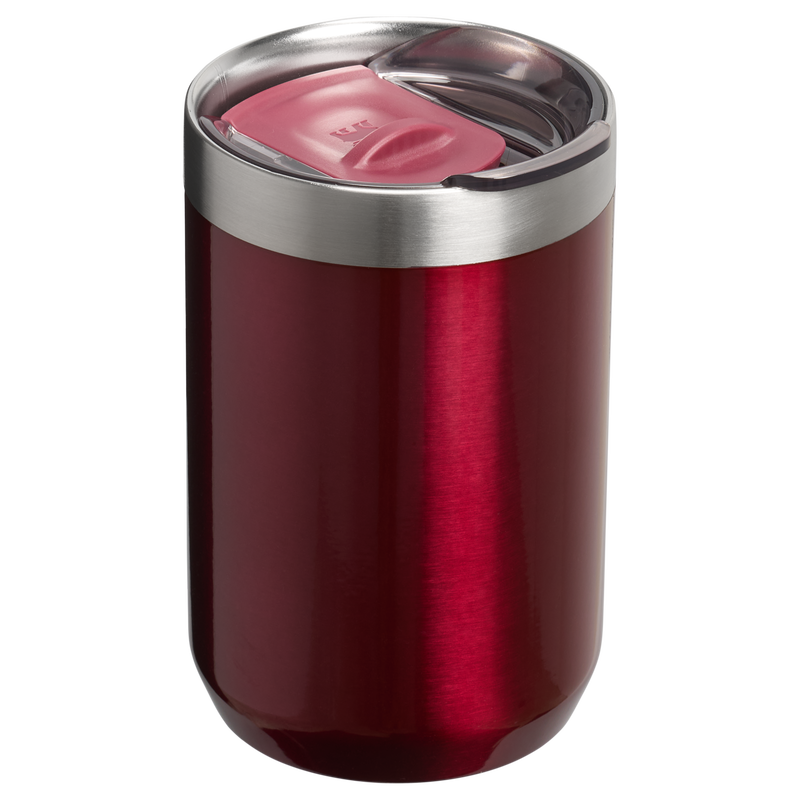 Stanley 1913 Everyday Camp Cup 0.35L in Garnet Shine | Back View