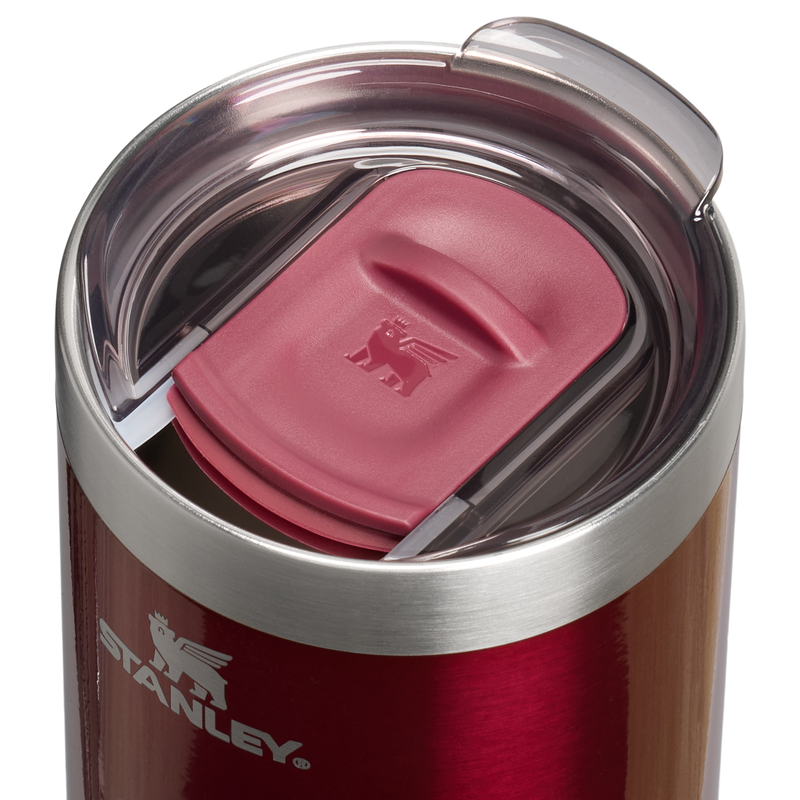 Stanley 1913 Everyday Camp Cup 0.35L in Garnet Shine | Lid Detailed View