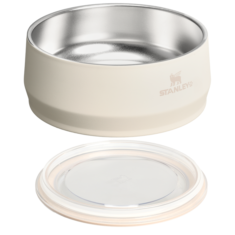 Stanley 1913 Everyday Pet Bowl 0.71L in Cream | Sezione trasversale Visualizza