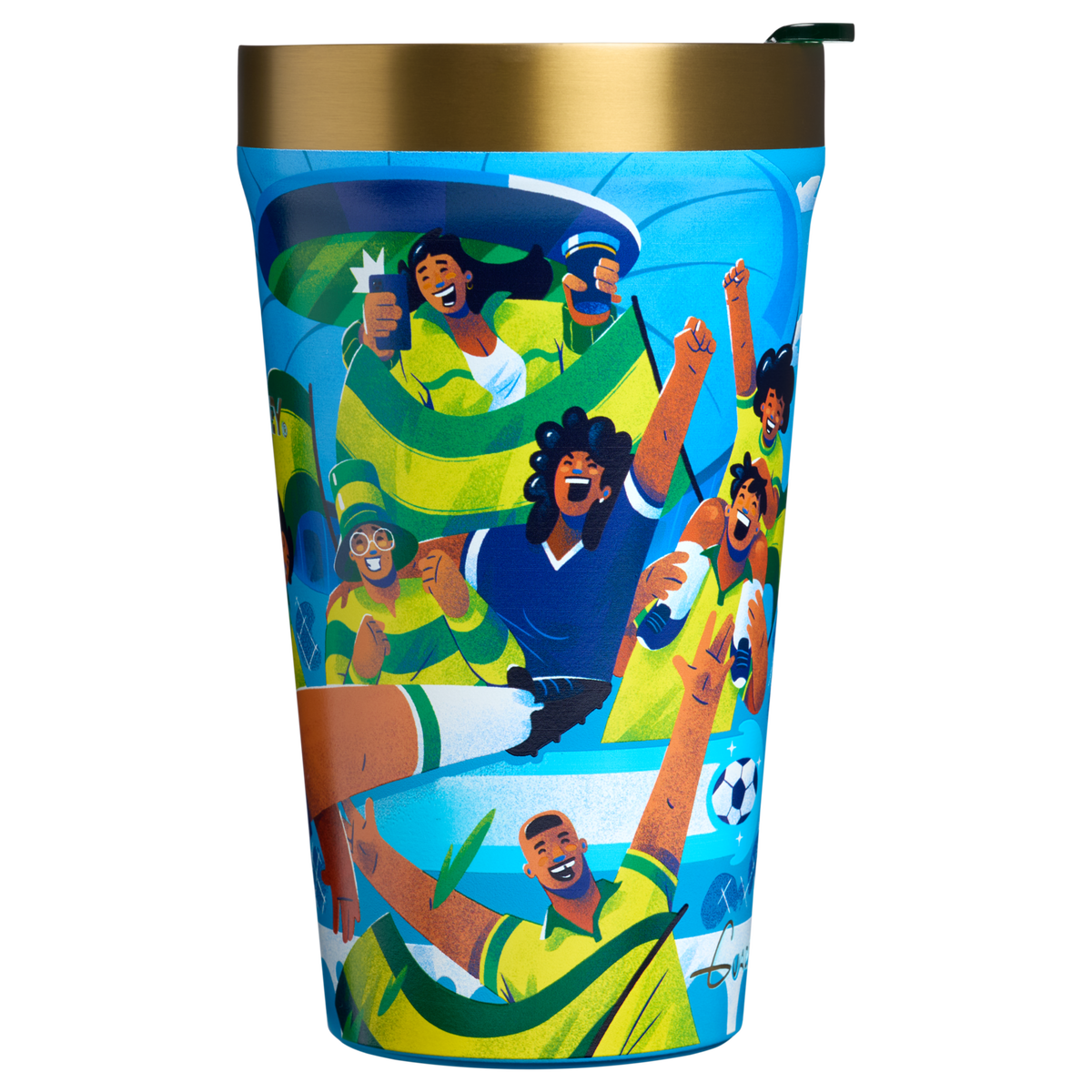 Stanley 1913 Fútbol Artist Collection Tumbler 0.47L in Brazil
