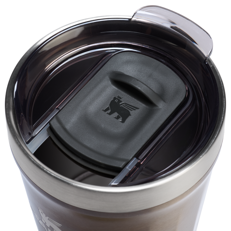 Stanley 1913 Everyday Textured Tumbler 0.47L in Gunmetal Shine | Lid Detailed View