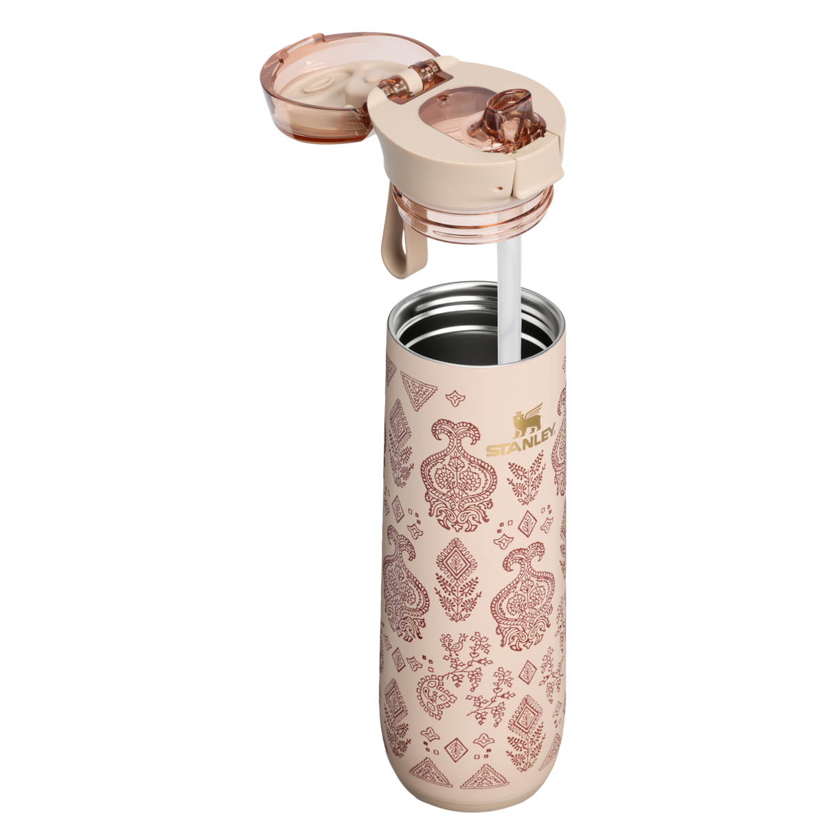 Stanley 1913 Flowstate™ Spring Bottle 0.59L in Deepa Brown Sugar | Sezione trasversale Visualizza