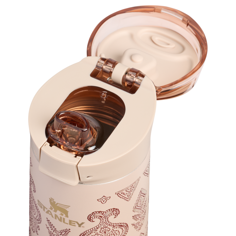 Stanley 1913 Flowstate™ Spring Bottle 0.59L in Deepa Brown Sugar | Coperchio Dettagliato Visualizza