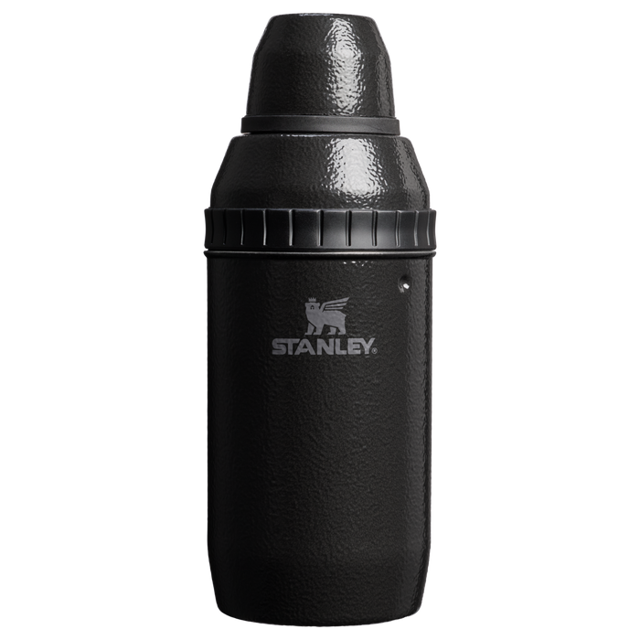 Stanley 1913 Adventure Happy Hour Cocktail Shaker Set in Hammertone Black