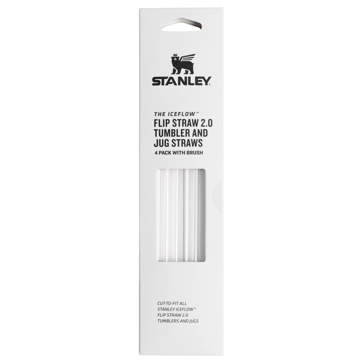 Stanley 1913 IceFlow™ Straws and Brush Set in Clear
