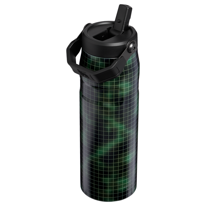 Stanley 1913 IceFlow™ Bottle Flip Straw 2.0 0.71L in Dried Pine Blur | Back View