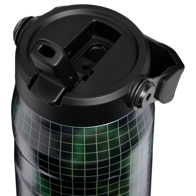 Stanley 1913 IceFlow™ Bottle Flip Straw 2.0 0.71L in Dried Pine Blur | Lid Detailed View