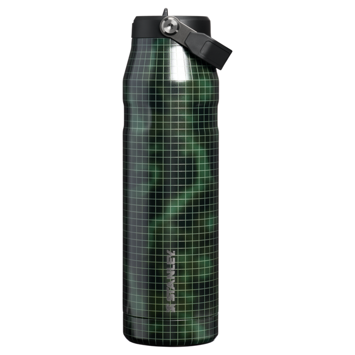 Stanley 1913 IceFlow™ Bottle Flip Straw 2.0 1.06L in Dried Pine Blur | Front View