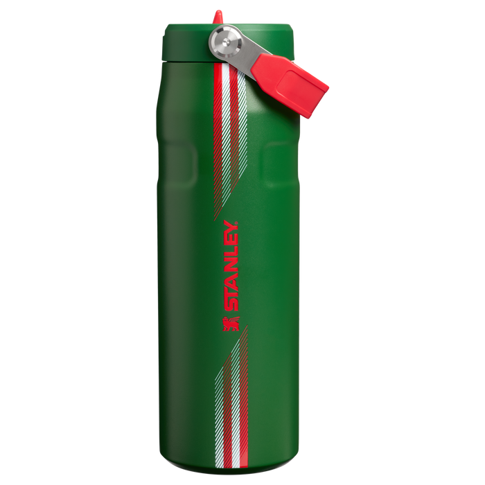 Stanley 1913 IceFlow™ Bottle Flip Straw 2.0 0.71L in Team Dark Green Red