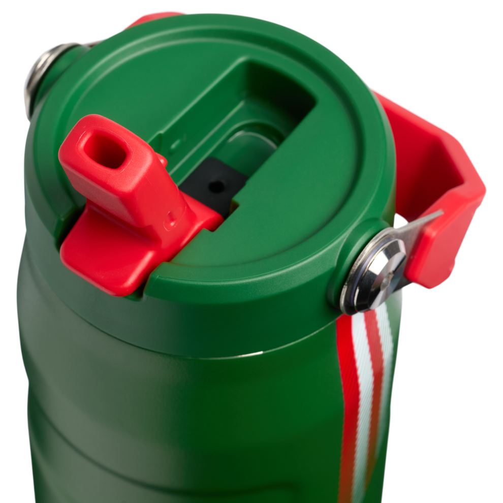 Stanley 1913 IceFlow™ Bottle Flip Straw 2.0 0.71L in Team Dark Green Red
