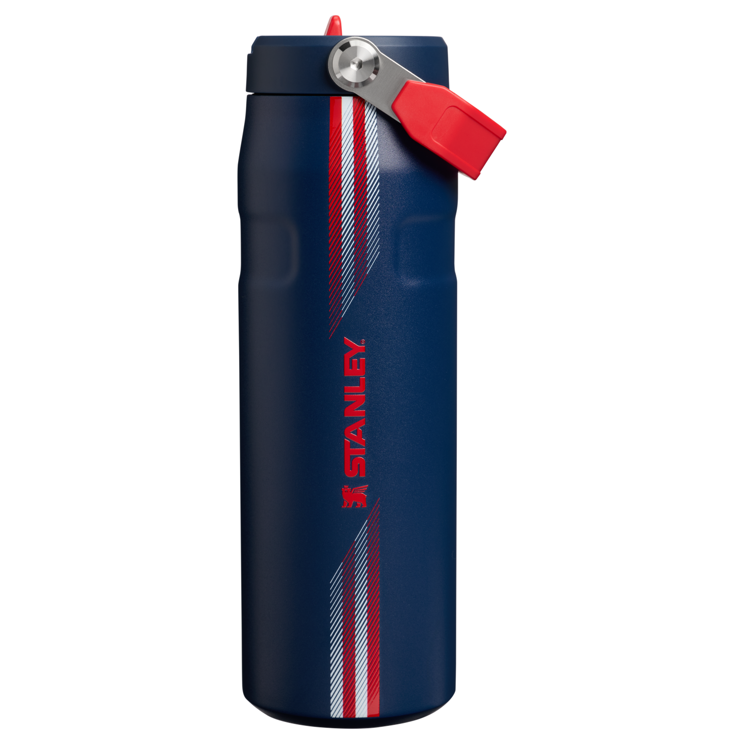 Stanley 1913 IceFlow™ Bottle Flip Straw 2.0 0.71L in Team Navy Red | View 1