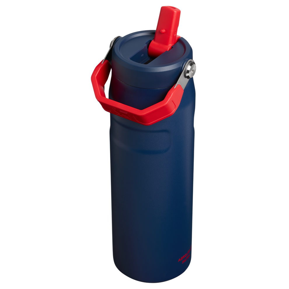Stanley 1913 IceFlow™ Bottle Flip Straw 2.0 0.71L in Team Navy Red