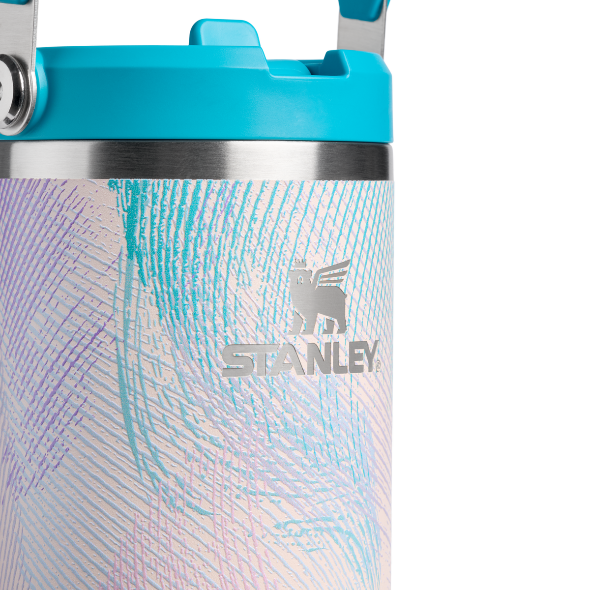 Stanley 1913 IceFlow™ Flip Straw 2.0 Tumbler 0.59L in Sea Glass Plume