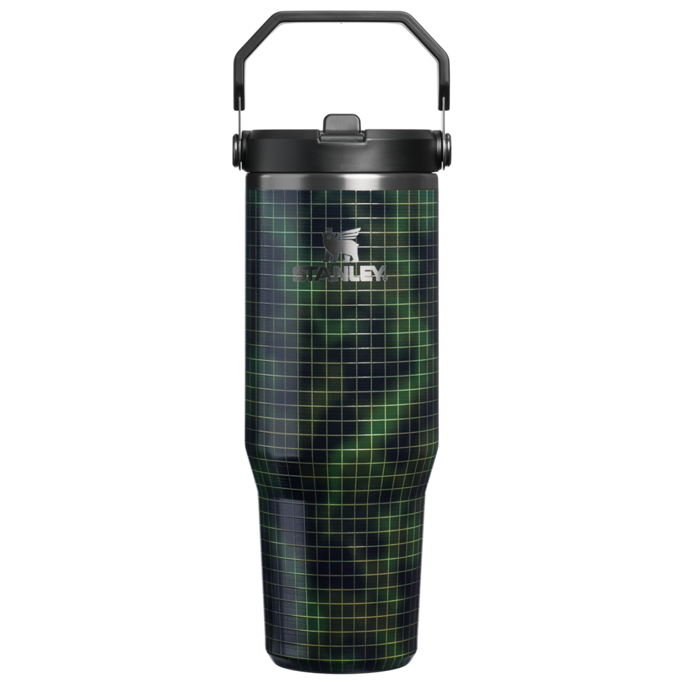 Stanley 1913 IceFlow™ Flip Straw 2.0 Tumbler 0.89L in Dried Pine Blur | Front View
