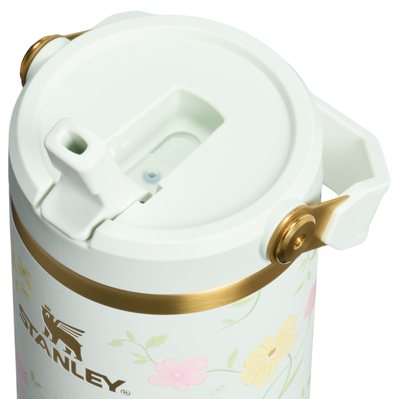 Stanley 1913 IceFlow™ Flip Straw 2.0 Tumbler 0.89L in Spring Blossoms | Coperchio Dettagliato Visualizza