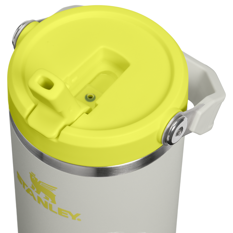 Stanley 1913 IceFlow™ Flip Straw 2.0 Tumbler 0.89L in Pale Stone Atomic | Lid Detailed View