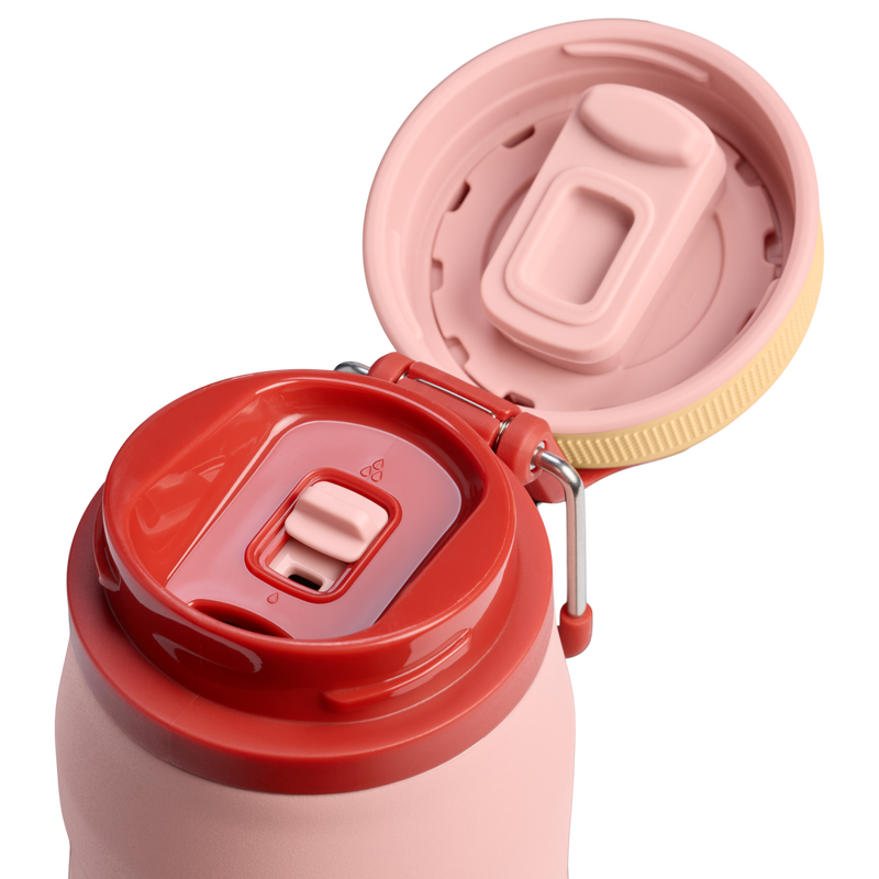 Stanley 1913 IceFlow™ Bottle Twist Flip 0.71L in Peach Rose | Coperchio Dettagliato Visualizza