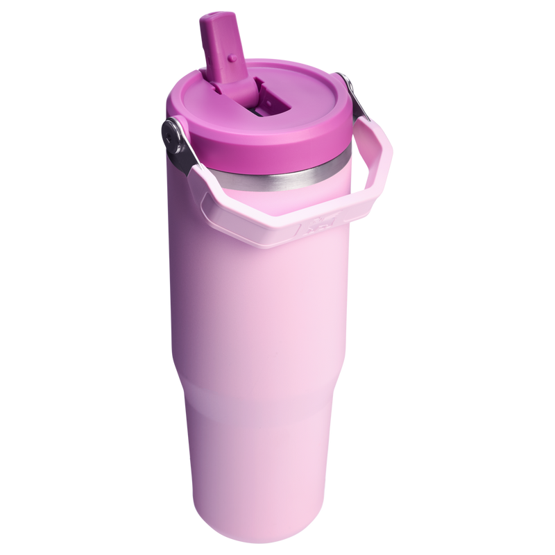 Stanley 1913 IceFlow™ Flip Straw 2.0 Tumbler 0.89L - Stanley Create in Cherry Blossom | Back View