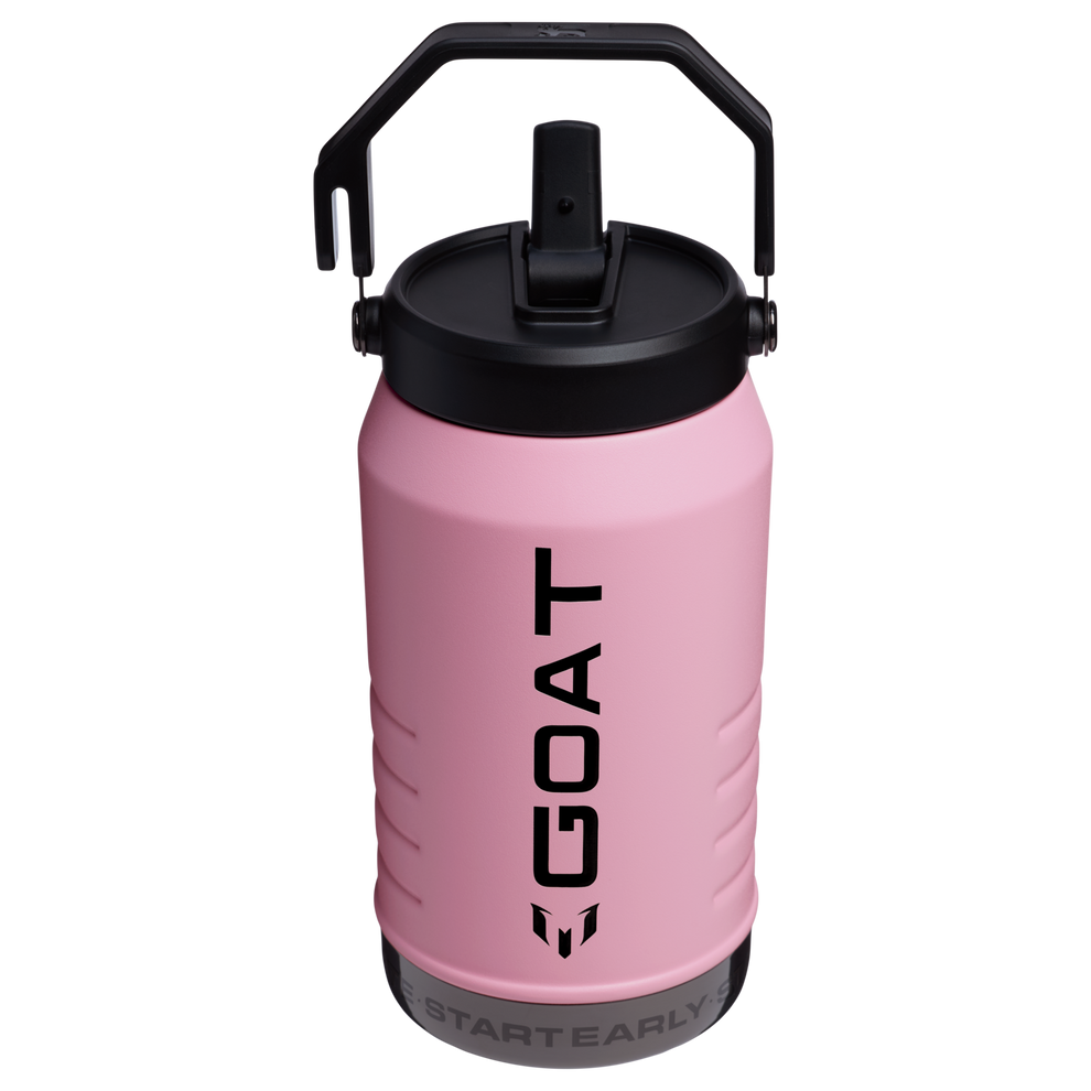 Stanley 1913 Messi x Stanley 1913 IceFlow™ Flip Straw Jug 1.9L in Messi GOAT Pink