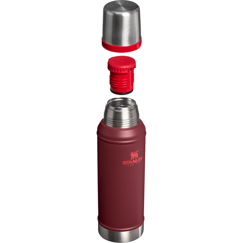 Stanley 1913 Classic Legendary Bottle 0.94L in Cranberry | Sezione trasversale Visualizza