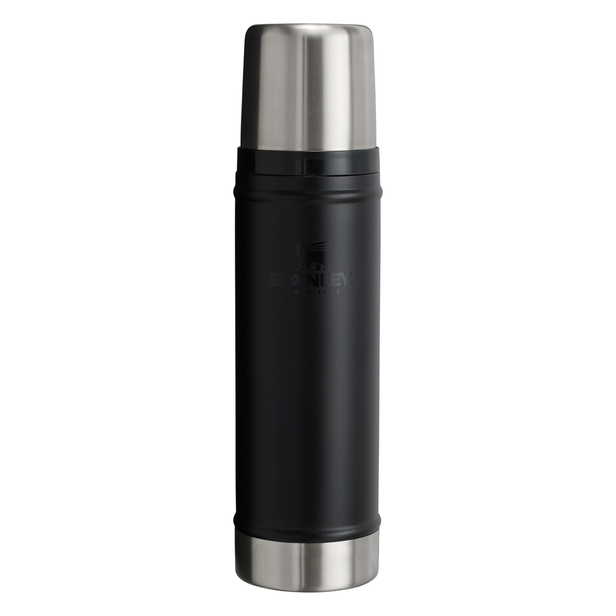 Stanley 1913 Classic Legendary Bottle 0.59L in Black 2.0 | Front View