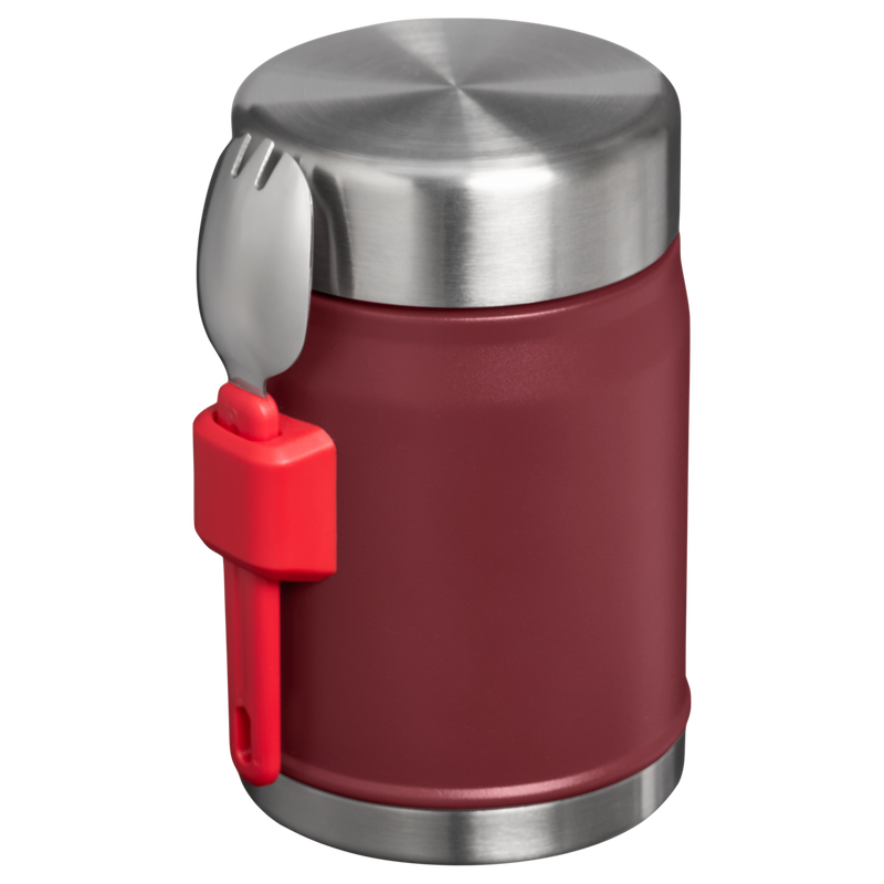 Stanley 1913 Legendary Food Jar + Spork 0.4L in Cranberry | Weergave Terug