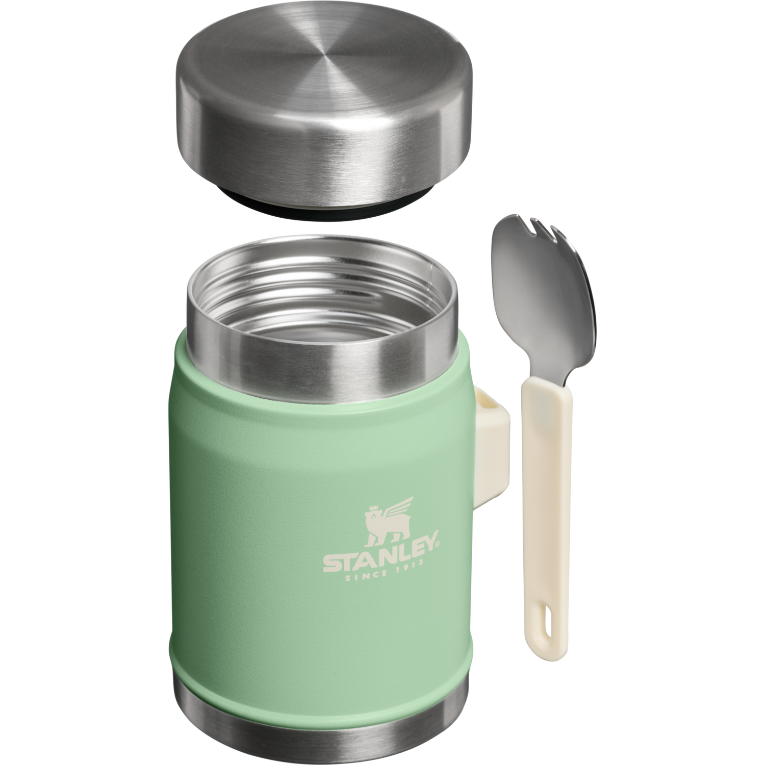 Stanley 1913 Legendary Food Jar + Spork 0.4L in Pistachio | View 2