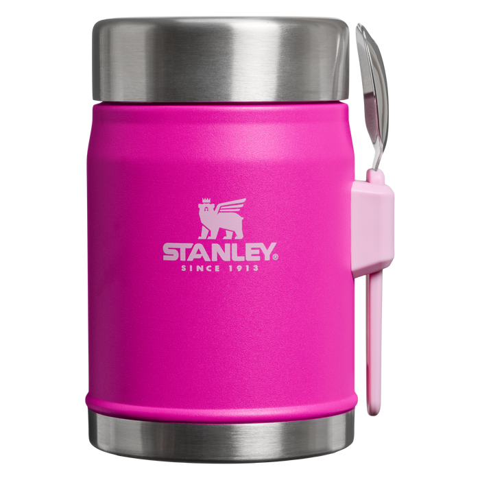 Stanley 1913 Legendary Food Jar + Spork 0.4L in Violet Blossom