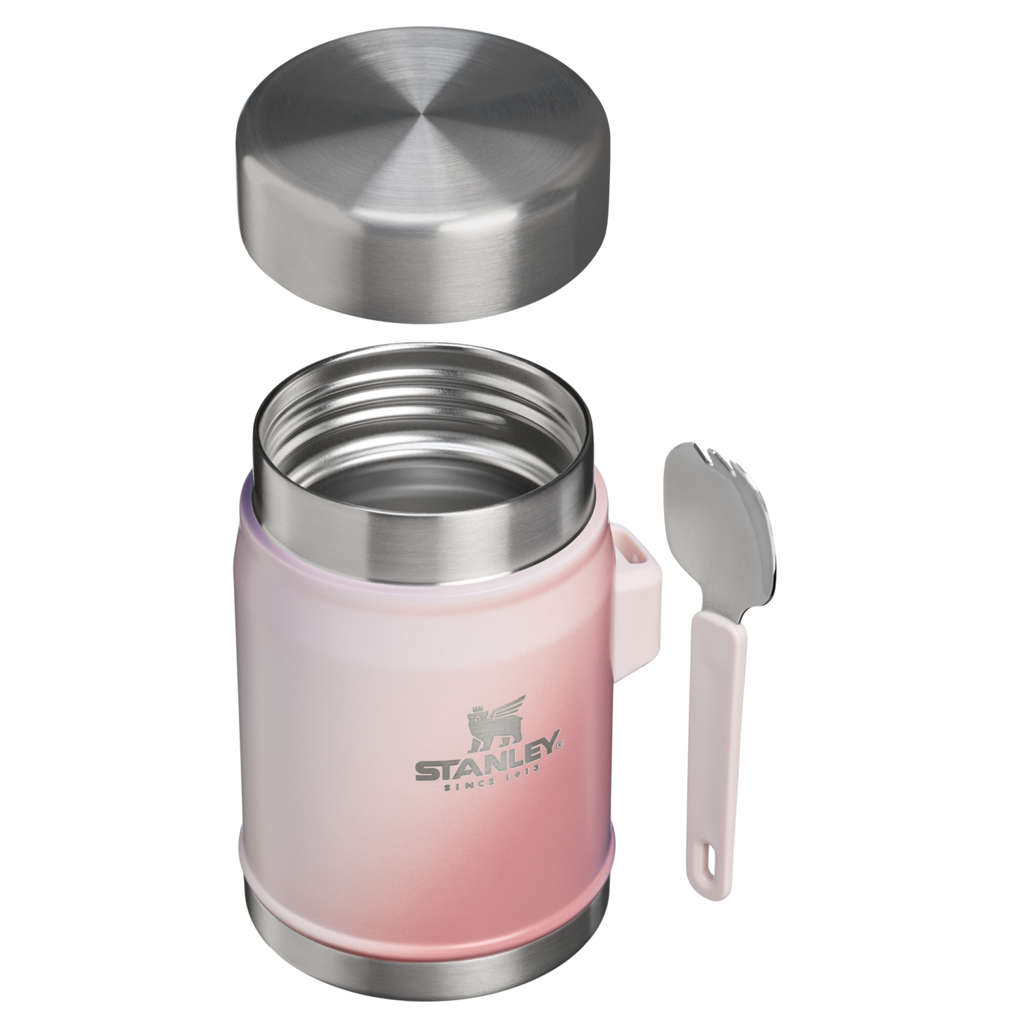 Stanley 1913 Classic Legendary Food Jar + Spork 0.4L in Dawn Spiral | View 2