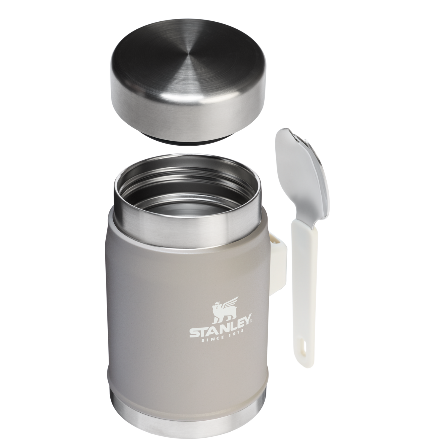 Stanley 1913 Legendary Food Jar + Spork 0.4L in Ash 2.0 | View 2