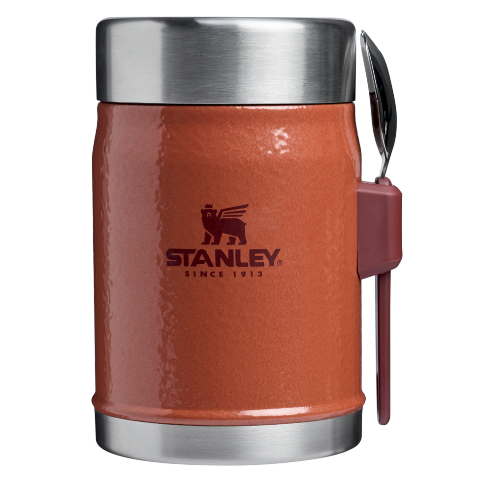 Stanley 1913 Classic Legendary Food Jar + Spork 0.4L in Hammertone Clay