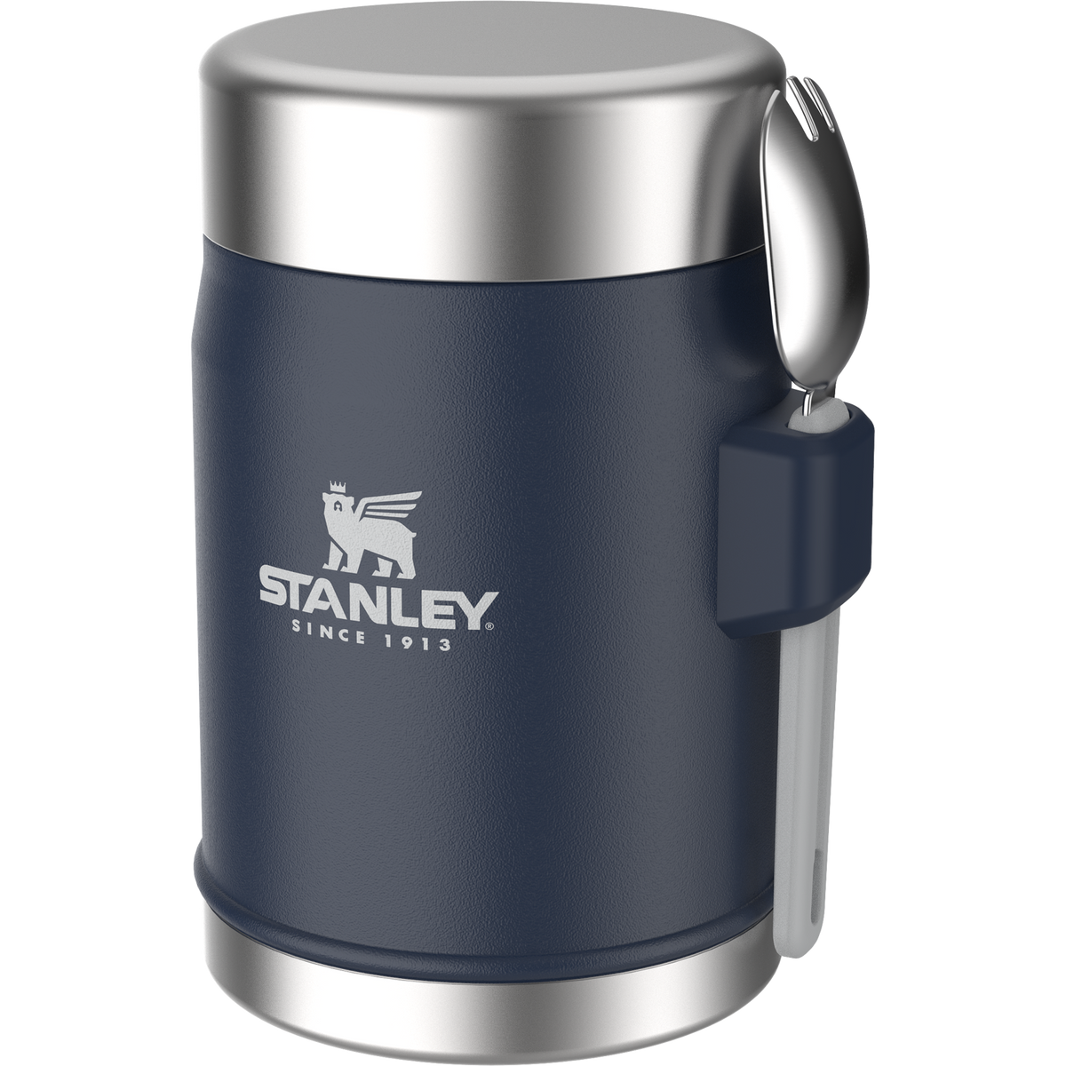 Stanley 1913 Legendary Food Jar + Spork 0.4L in Dark Navy