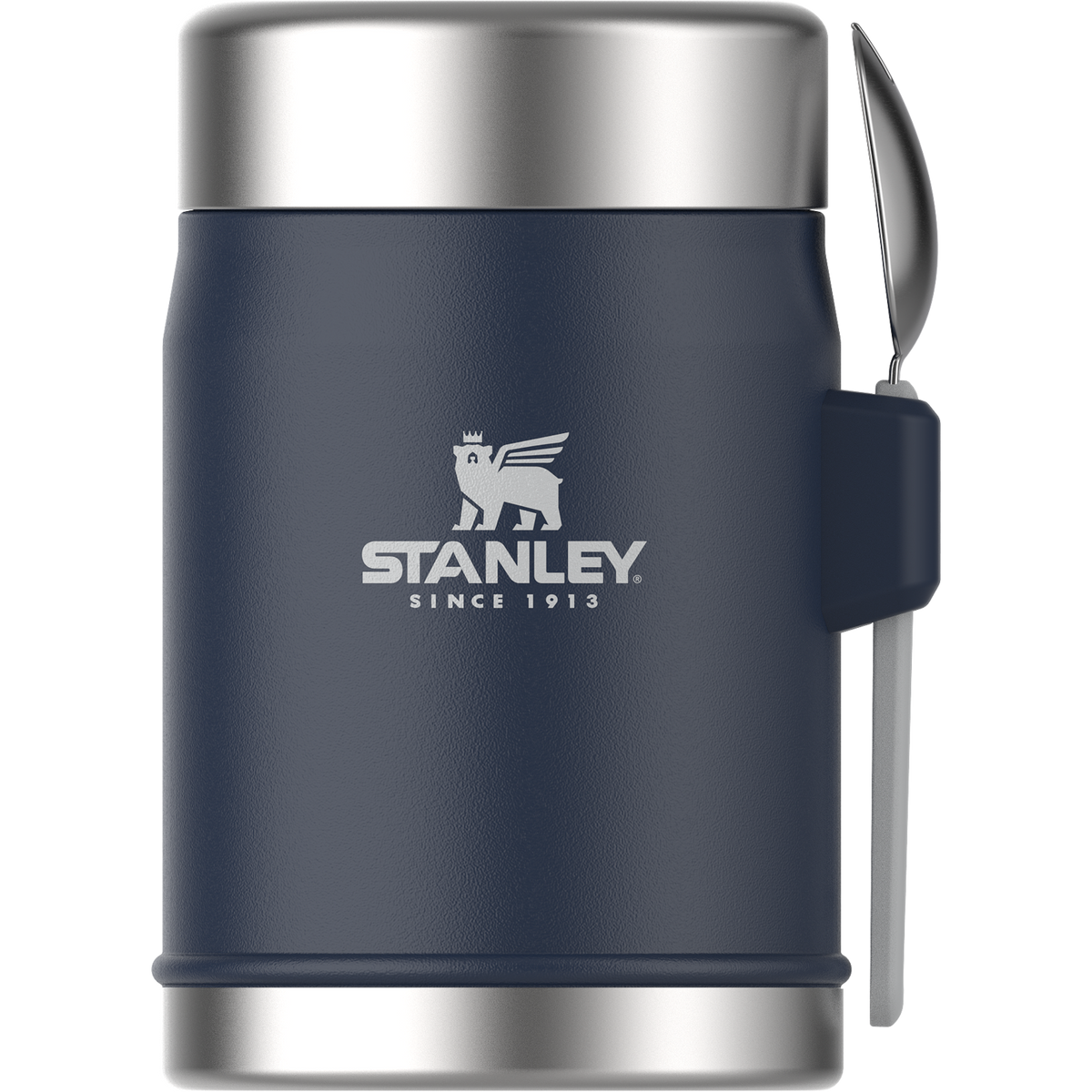 Stanley 1913 Legendary Food Jar + Spork 0.4L in Dark Navy